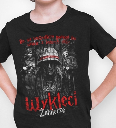 koszulka dziecięca WYKLĘCI ŻOŁNIERZE